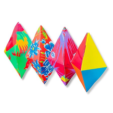 Kit 12 Balão 3D Estampado Decorativo Pequeno Festa Junina