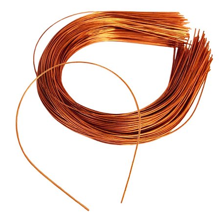 36 Tiara Arco Base Arame Metal Cobre Fina 1mm Pérola