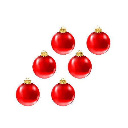KIT 48 BOLA BOLINHA ENFEITAR PENDURAR ÁRVORE NATAL 25MM P