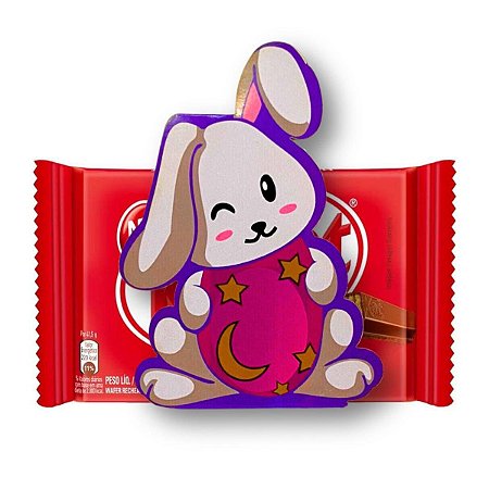 36 Caixinha Coelho Páscoa Porta Bis KitKat Lembrancinha Decoração