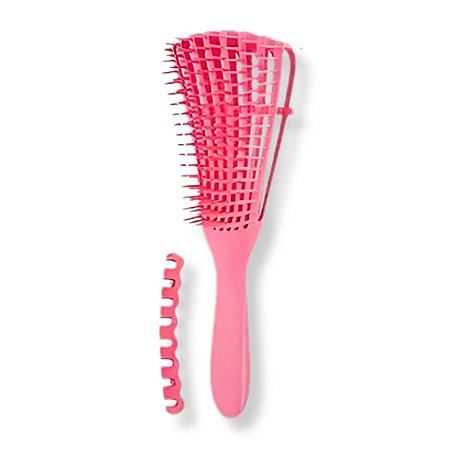 01 Escova Pente de Cabelo Polvo Modeladora Multifuncional