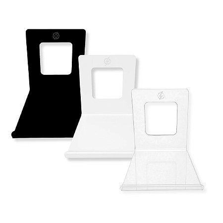 03 Suporte Para Carregar Celular Acrílico Resistente Prático