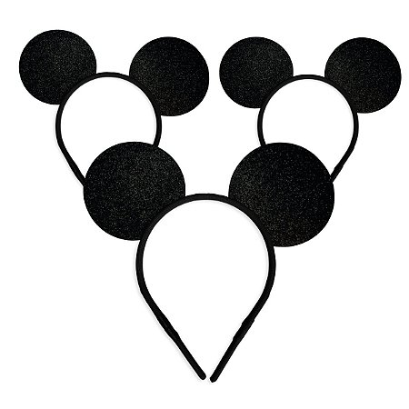 03 Tiara Rato Ratinho Grande Mouse Festa Fantasia Carnaval