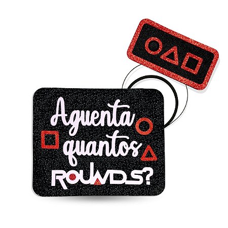 01 Tiara Eva + Placa Round 6 Jogo Festa Fantasia Carnaval