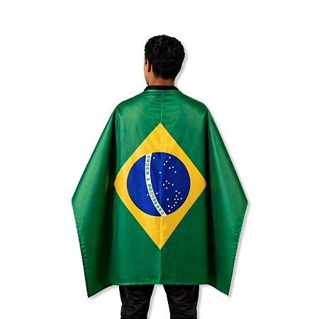 01 Capa Torcedor Temática Copa Mundo Brasil Comemoração Jogo