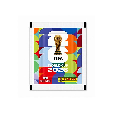 Kit Figurinhas Copa Do Mundo Fifa 2026 Álbum Original Panini