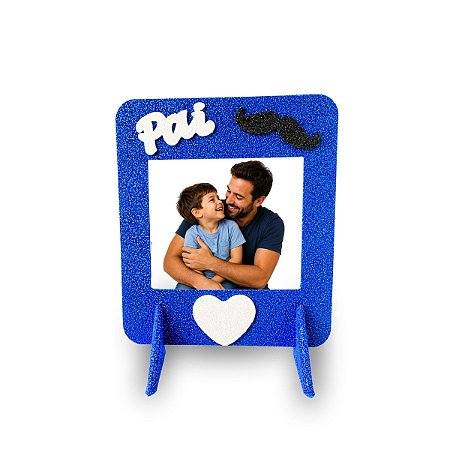 Moldura Dia dos Pais Foto Decoração Lembrancinha Presente