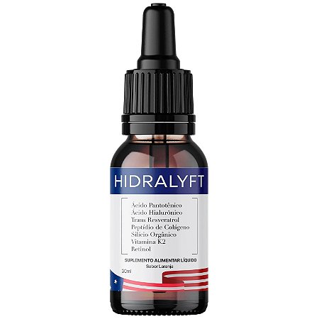 Hidralyft Suplemento Alimentar Líquido 30ml Sabor Laranja Gotas
