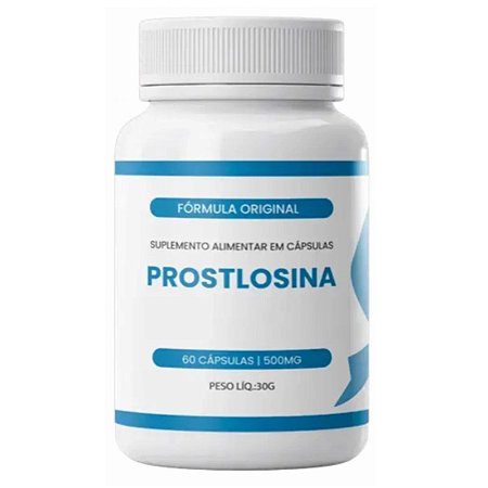 Prostlosina Suplemento Alimentar Com 60 Cápsulas 500mg
