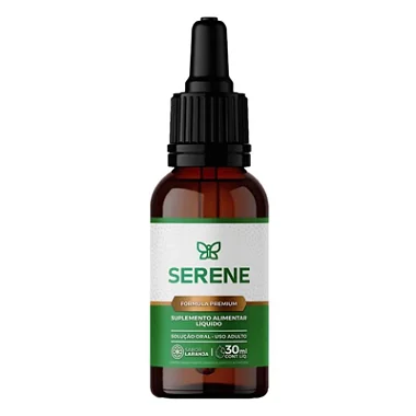 Serene Suplemento Alimentar Líquido 30ml Sabor Laranja