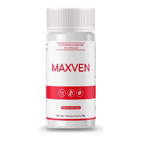 MaxVen Suplemento Alimentar Com 30 Cápsulas 500Mg