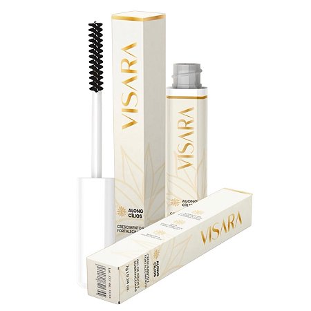 Visara Along Cílios Gel de Cílios e Sobrancelhas 7g Crescimento e Fortalecimento