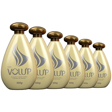 Kit 06 Volup - Aumenta o Volume e Reduz Flacidez dos Seios e Bumbum