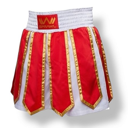 Calção de boxe profissional espartano