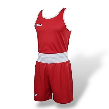Conjunto olímpico vermelho - masculino