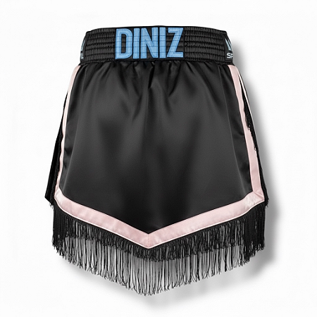 Calção de boxe profissional gladiador personalizado - 2 nomes