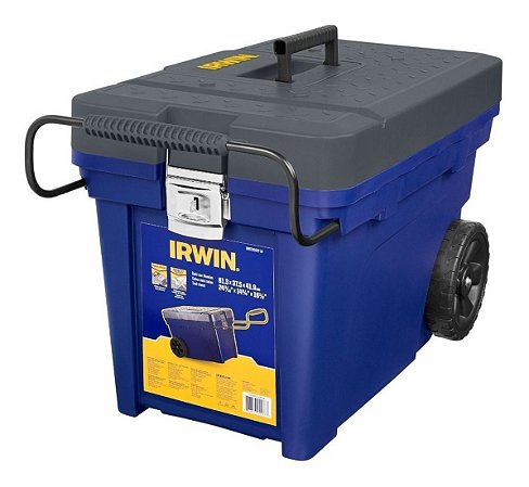 Caixa de Ferramentas Contractor 25kg com Rodas Irwin Azul