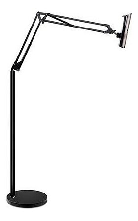 Suporte Pedestal Articulado Ajustavél Universal Para Tablet Preto