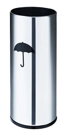 Suporte Cesto Porta Guarda Chuva Aço Inox 45cm Altura