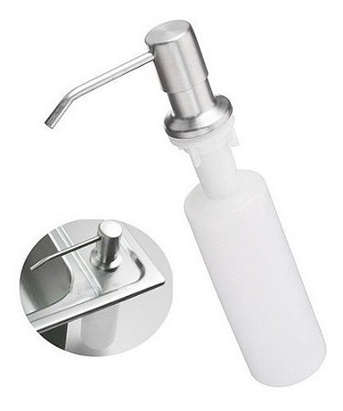 Dosador Dispenser Porta Sabonete Liquido E Detergente  De Embutir