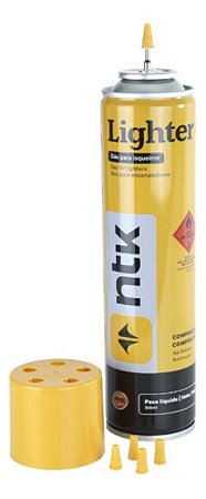 Gás Liquefeito Butano Refil Recarga Maçarico Culinário Isqueiro 300ml