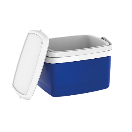 Caixa Termica Cooler Bebidas 12L Azul Soprano