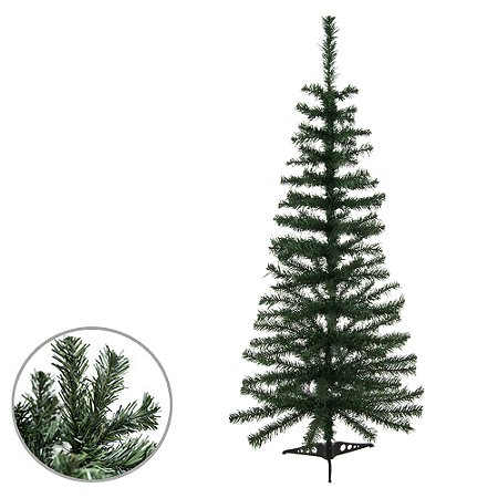 Árvore De Natal Natalina Grande 1,20 Metros 120 Galhos Com Base