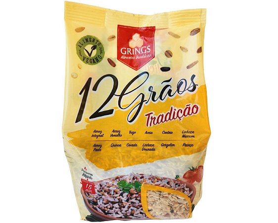 Arroz Integral 12 Grãos Grings