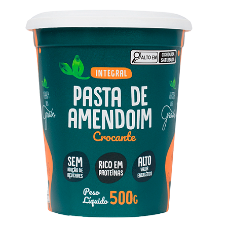 Pasta de Amendoim Crocante Terra dos Grãos