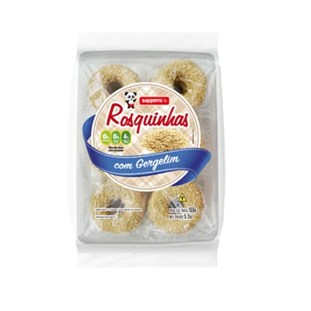 Cookies Sembei com Gergelim 150gr Sapporo