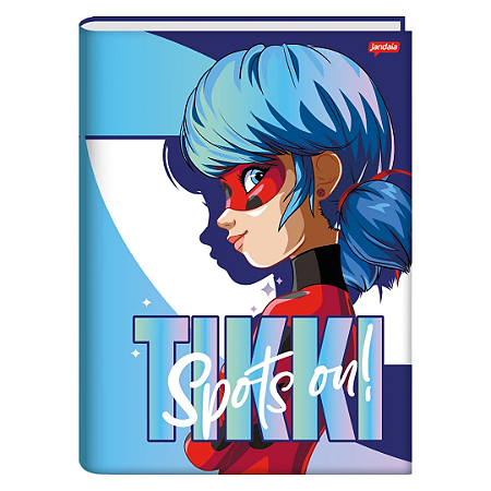 CADERNO MIRACULOUS 80 FOLHAS