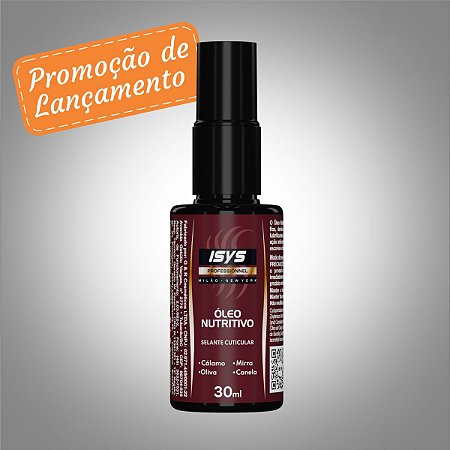 Óleo Nutritivo 30ml - Promoção de Lançamento