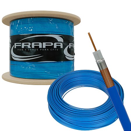 ULTRA HD 4MM RÍGIDO DUPLA BLINDAGEM POC - COBRE - 200M