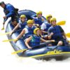 BALSA RAFTING ZEFIR 380 12,5 PES 7 PESSOAS DESMONTAVEL