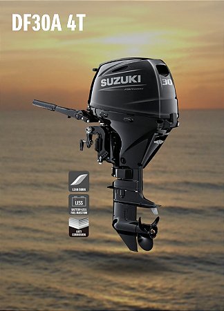 MOTOR DE POPA SUZUKI 30 HP 4 TEMPOS Injeçao Eletronica