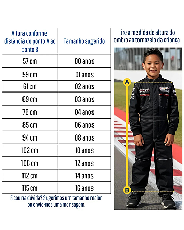 Macacão Infantil Kart Mercedes - UBI