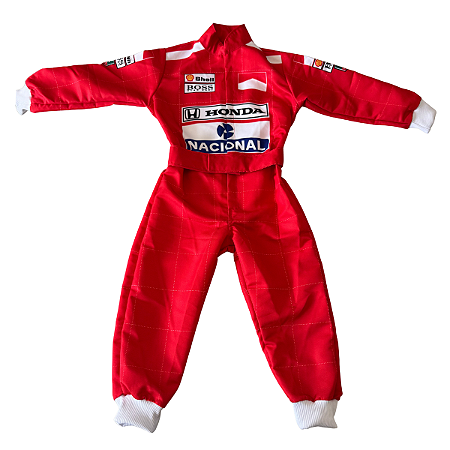 Macacão Infantil Fantasia - McLaren Histórico