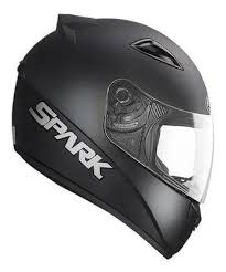 Capacete Spark Solid - EBF - Preto Fosco