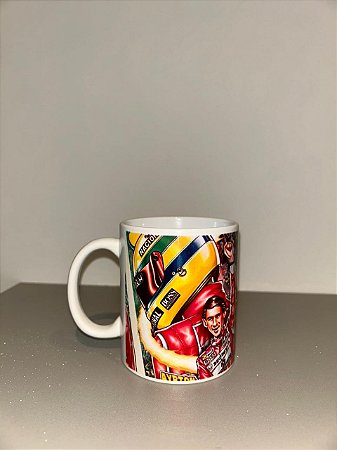 Caneca Temática Ayrton Senna
