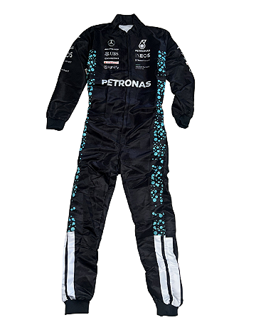 Macacão Fantasia Adulto - Equipe Mercedes
