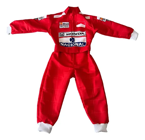 Fantasia Piloto Macacão Adulto - Equipe Mclaren Histórico