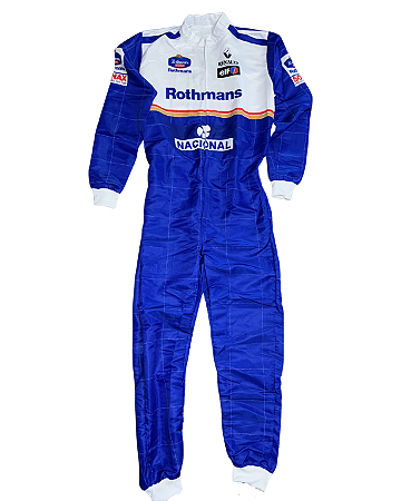 Macacão Fantasia Adulto - Williams Histórico