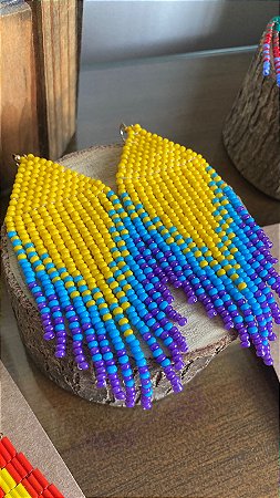 Brinco Lélia - Amarelo