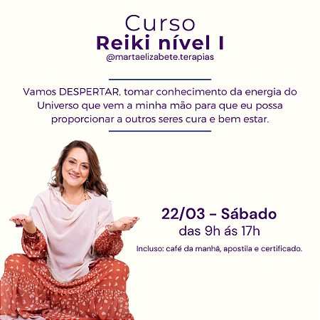 Curso de Reiki - Nível I