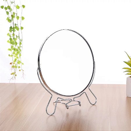 Espelho de Mesa 2 em 1 5" Maquiagem Lente de Aumento