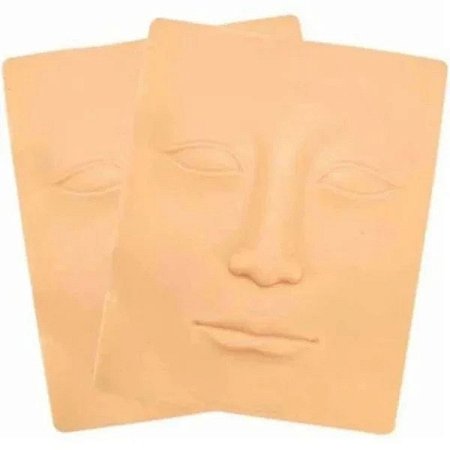 Pele Artificial Rosto para Treinamento de Maquiagem
