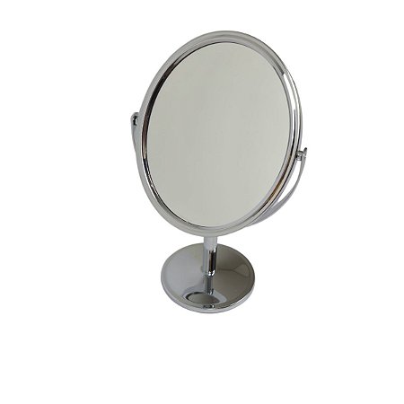 Espelho de Mesa Giratório Dupla Face Zoom 3x Maquiagem