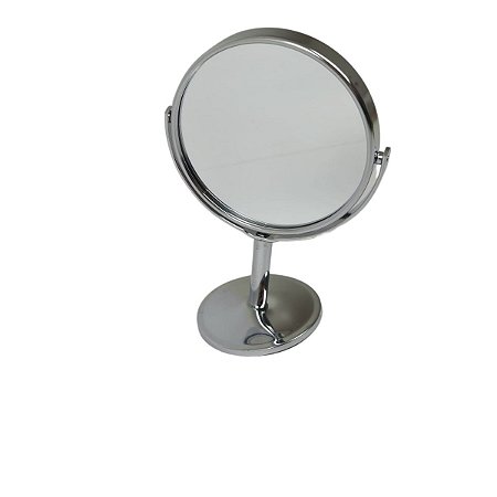 Espelho de Mesa Dupla Face Giratório Zoom 3x para Maquiagem