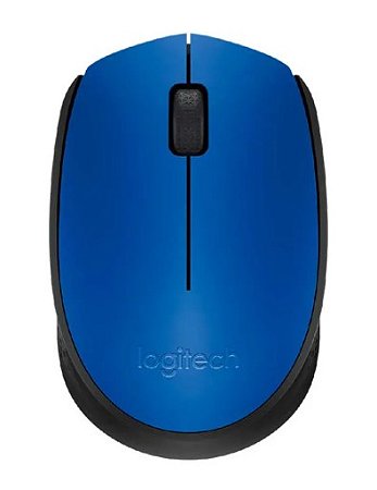 Mouse Logitech Wireless M170 Azul/Preto