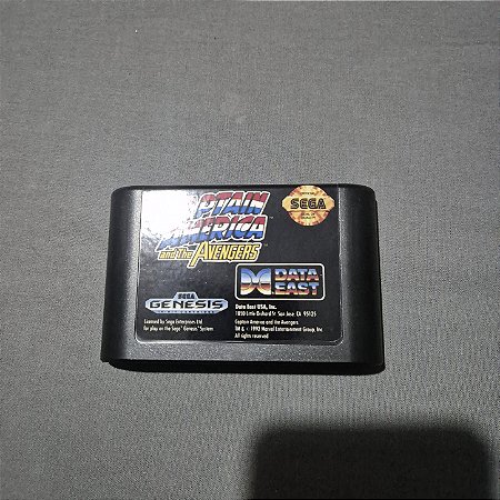Cartucho Mega Drive - Captain America and the Avengers (Repro)